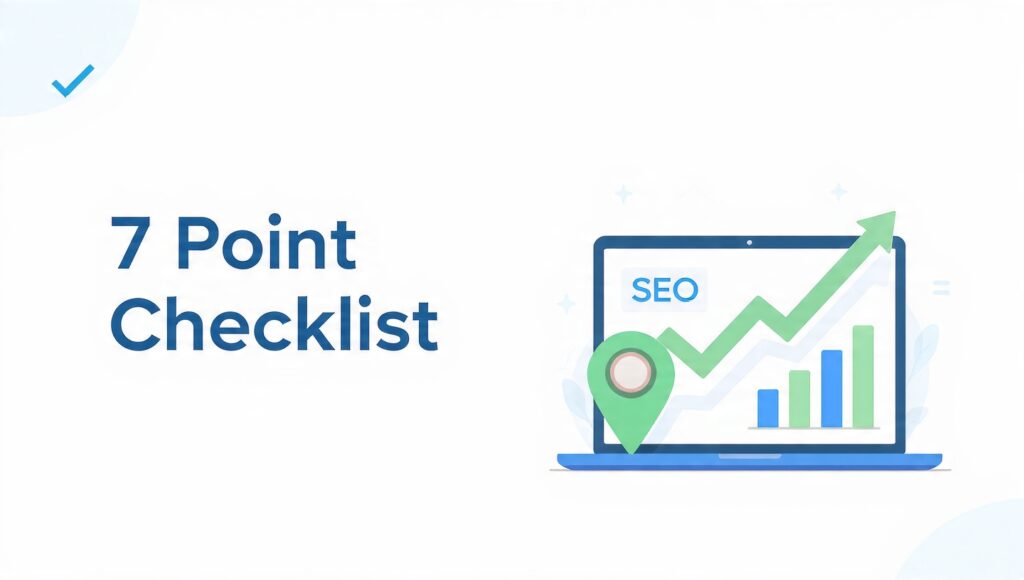 seo agency near me 2026 checklist
